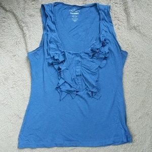 Old Navy ruffle front tank